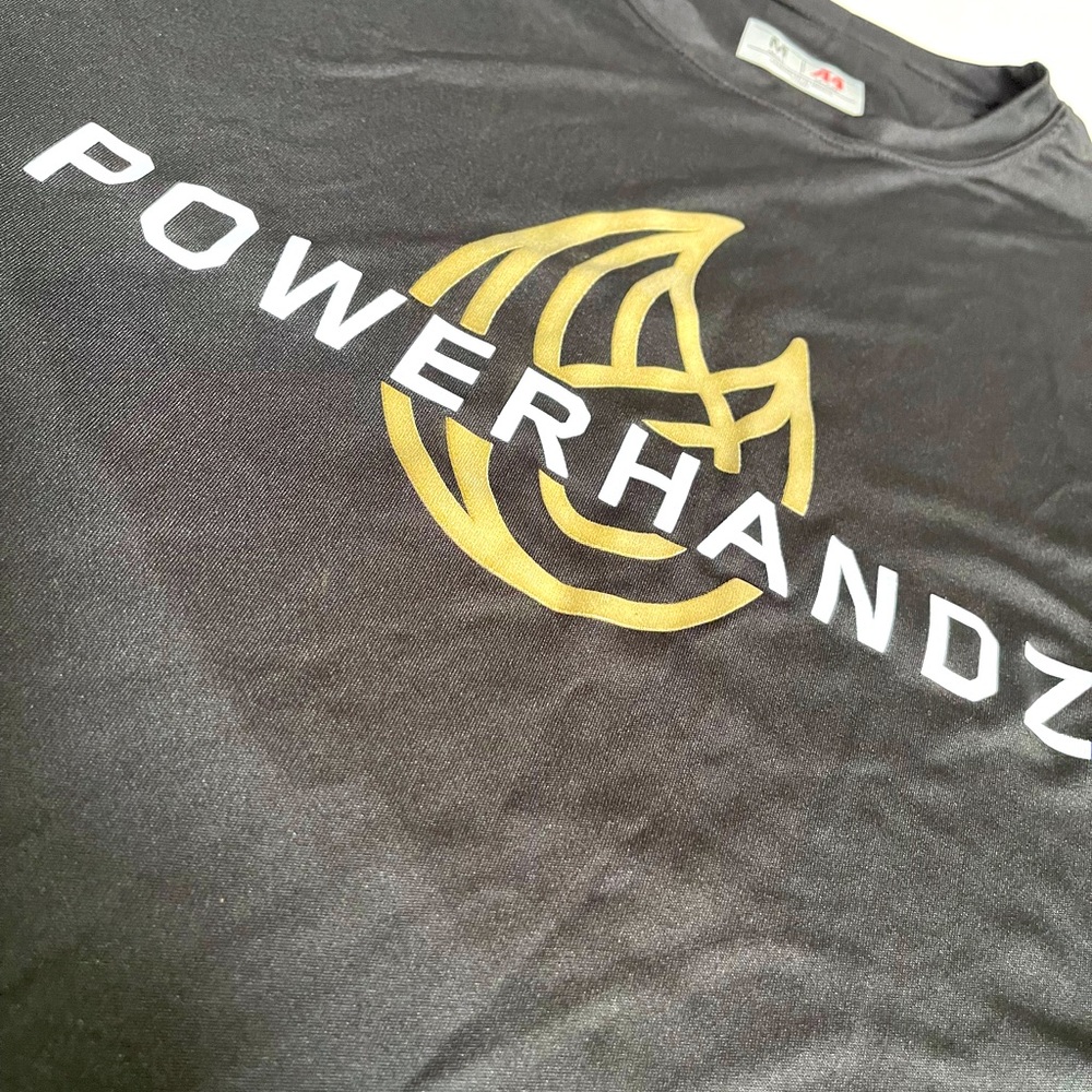 New Powerhandz Black T shirt